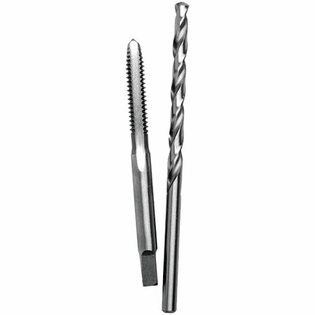 CENTURY DRILL TOOL Century Drill & Tool  10-32 National Fine Carbon Steel Tap-Plug  and #21 Wire Gauge Drill Bit 95307